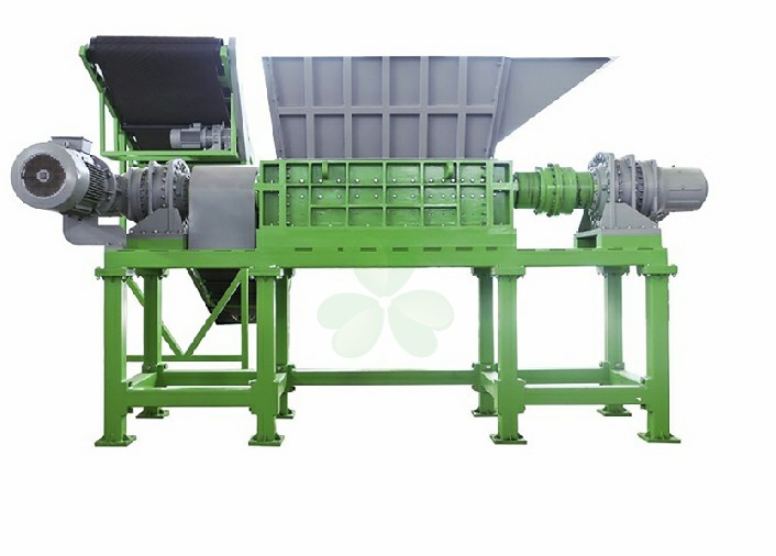 Large Plastic Industrial Shredder Machine , Plastic Recycling Shredder 22×2kw