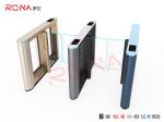 Controlled Access Automatic Systems Turnstiles Waist Height For Subway Station