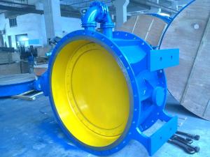 Quality Large Hydraulic Counter Weight Butterfly Valve wholesale