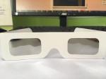 Anti Uv Eclipse Viewing Glasses , Black Silver Solar Eclipse Lenses