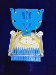 DIN-00 aluminum fiber connection and distribution DIN rail mounted fiber optic