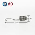 Stainless Steel Compression Tension Compression Coil Spring Nickel / Chrome /