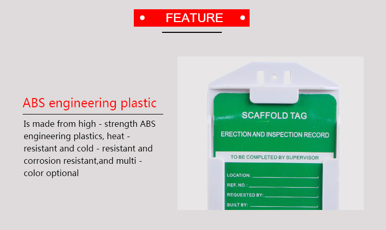 Heart Resistant Safety Lockout Tags Humanized Design With Multifunctional Insert
