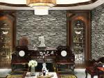 PVC wallpaper 3D design removeable washable modern style 2017 latest catalog