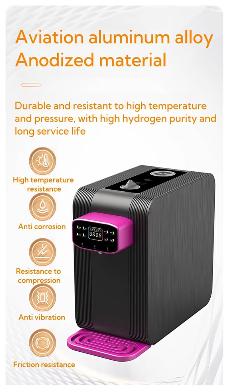 Hydrogen Water Dispenser Household Use 2000ppb Improves Blood Circulation WEIZI