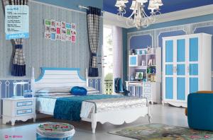 Quality painted teenager bed room set furniture,#915 wholesale