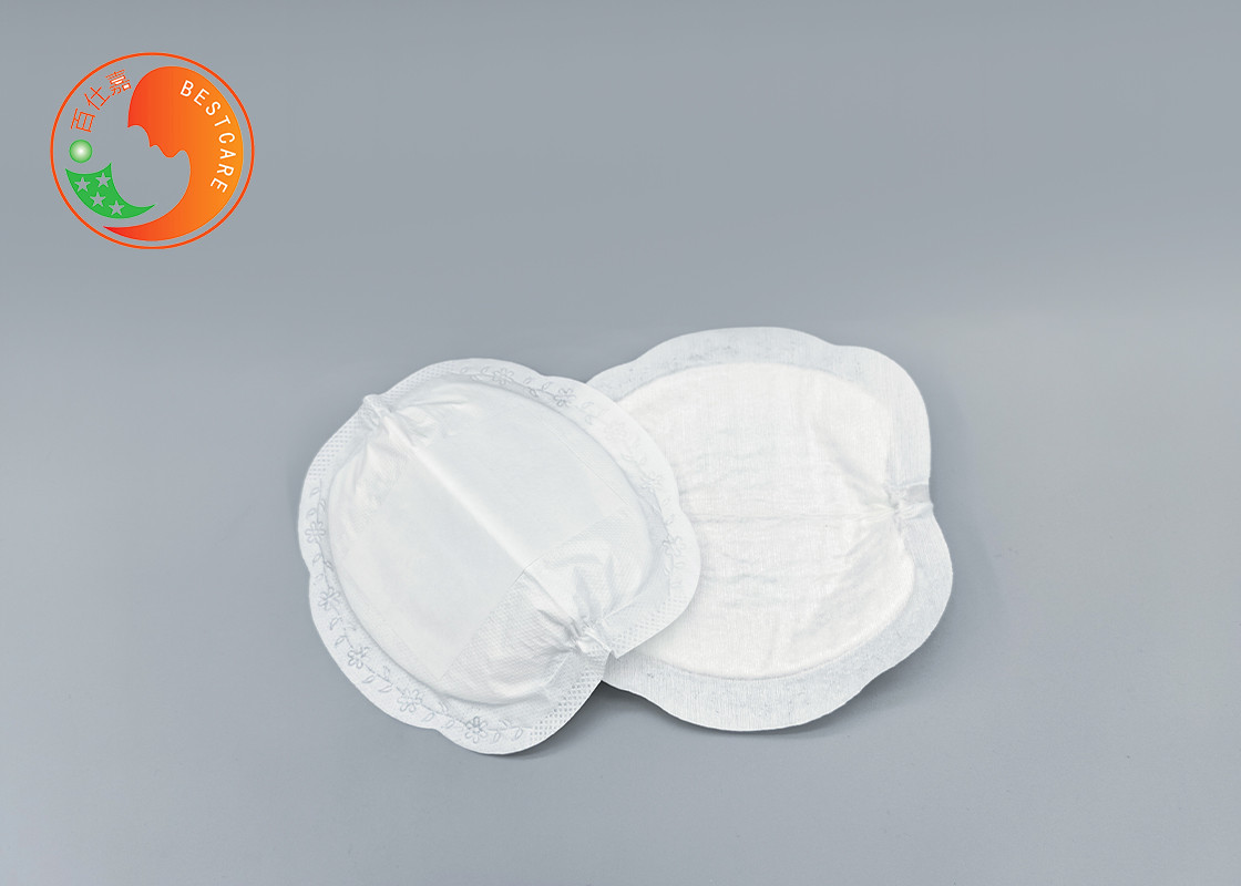 Nature Bamboo Disposable Breast Pads Antibacterial Anti Fungal Biodegradable Resource