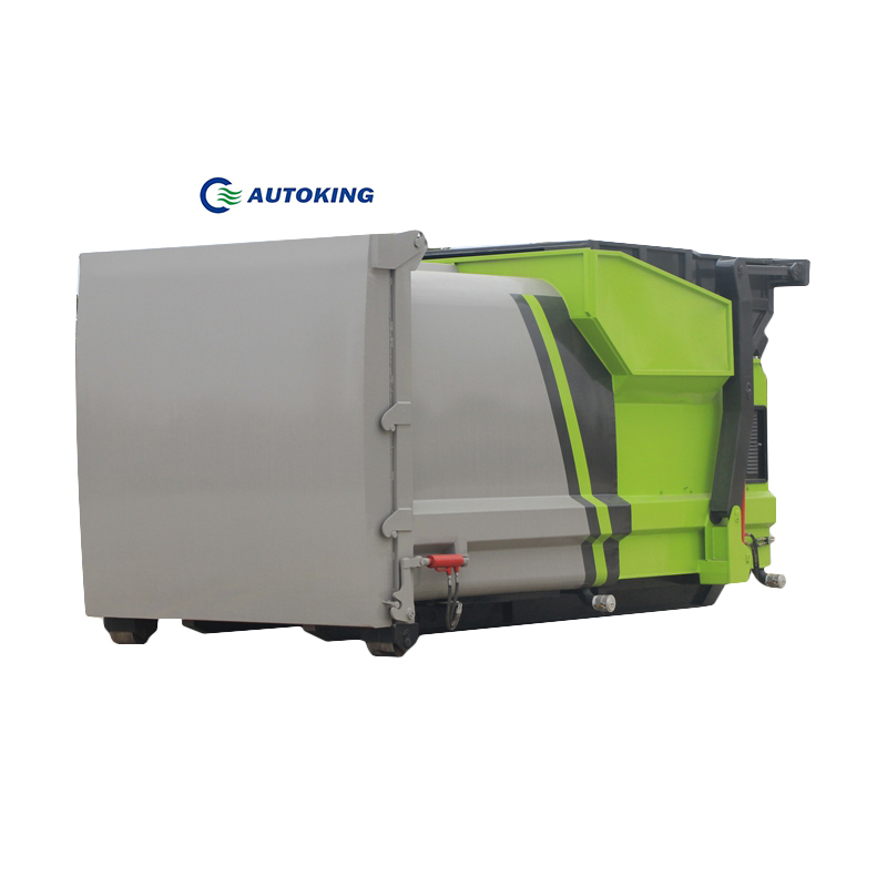 Environmentally Friendly Mobile Garbage Truck Recycling Equipment Compression Machine for Waste Treatment