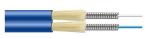 Waterproof Armored Fiber Optic Patch Cable LC-SC Singlemode Duplex 1m LSZH