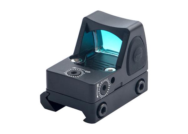 Cheap Black Color Mini Red Dot Sight Red Night Reticle Color Precision Performance for sale