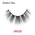 ROHS OEM Natural Mink Lashes , 25mm Handmade Strip Lashes