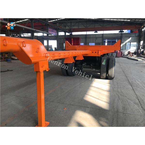 Cheap Heavy Duty 12R22.5 Vacuum Tire 50t Genron Timber Trailer for sale