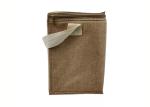 Thickened Antiwear Cooler Basket Jute , Multifunctional Jute Cooler Bag
