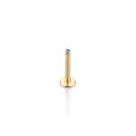 Hot Sale Fashion Silver Skull Barbell Lip Bar Body Piercing Jewelry