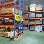 Heavy Duty Industrial Warehouse Racking Carton Packing Powder Coating