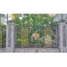 Buy cheap Eco Friendly Wrought Iron Security Fence , Custom Iron Fence Powder Coating from wholesalers