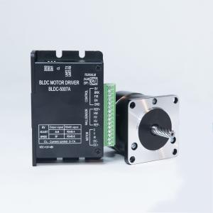 Quality 69W 0.22N.M 3000RPM 24V Square Flange 57mm Round Body Brushless DC Motor 3phase wholesale