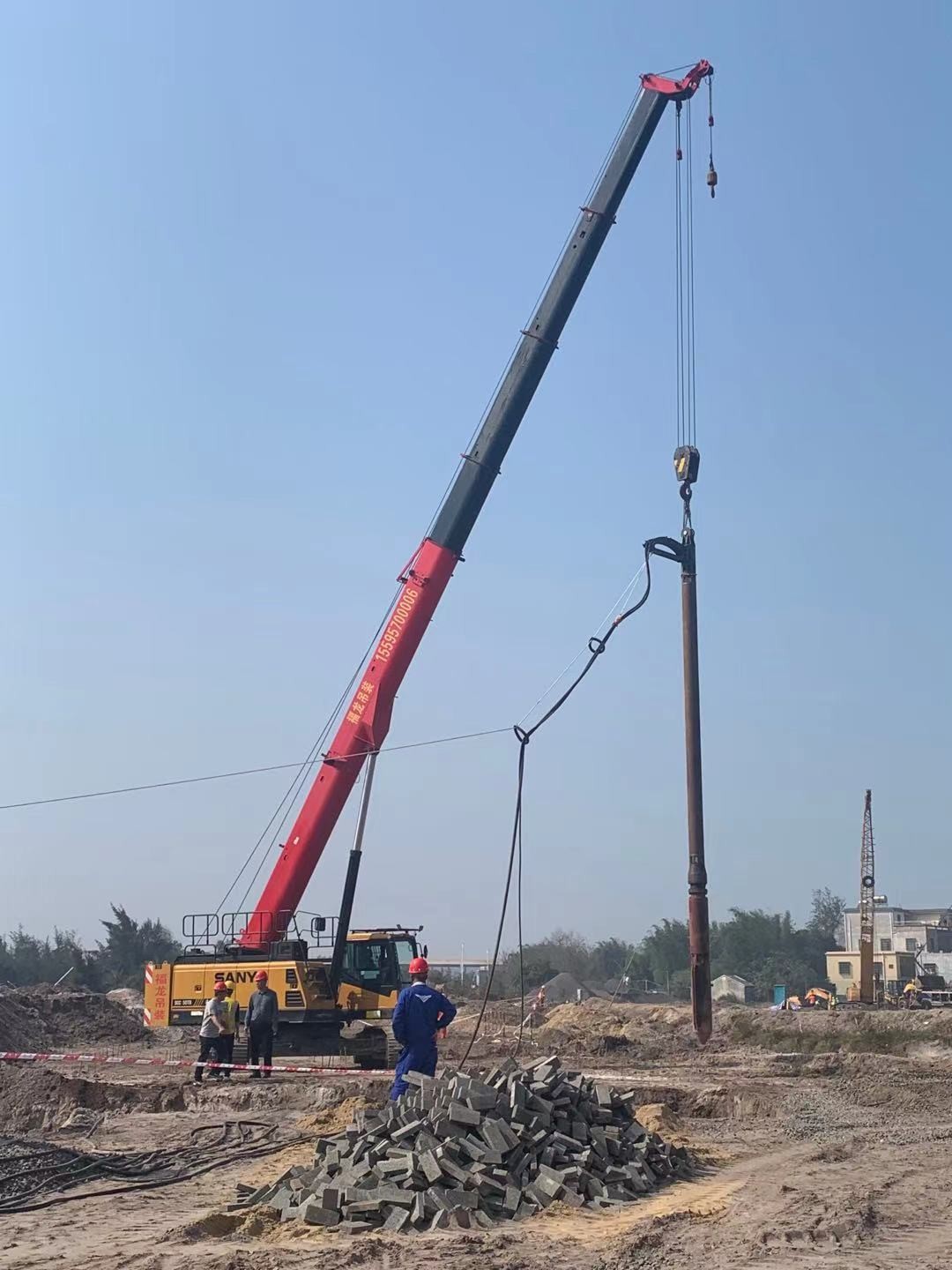 130kw 426mm BVEM Vibroflotation Equipment