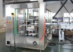 Roll - Feed Bottle Labeling Machine , OPP / BOPP Film Hot Melt Glue Labeling