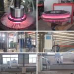 Shaft Metal Induction Quenching Machine High Frequency Heat Treatment 160KW