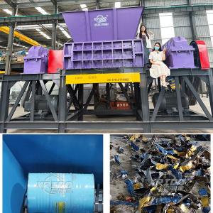 Quality Car Bumpers Body Metal Shredder Copper Alloy Industrial Waste Shredder wholesale