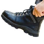 Nubuck Leather Industrial Safety Shoes Steel Toe Cap Shoes For Men