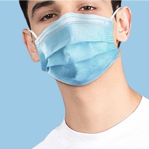 Quality Anti Virus 3 Ply Surgical Face Mask , Disposable Nose Mask For Dust Free Workshop wholesale