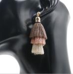 Tassel Earrings for ladies hot sell alloy tassel earrings