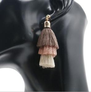 Quality Tassel Earrings for ladies hot sell alloy tassel earrings wholesale