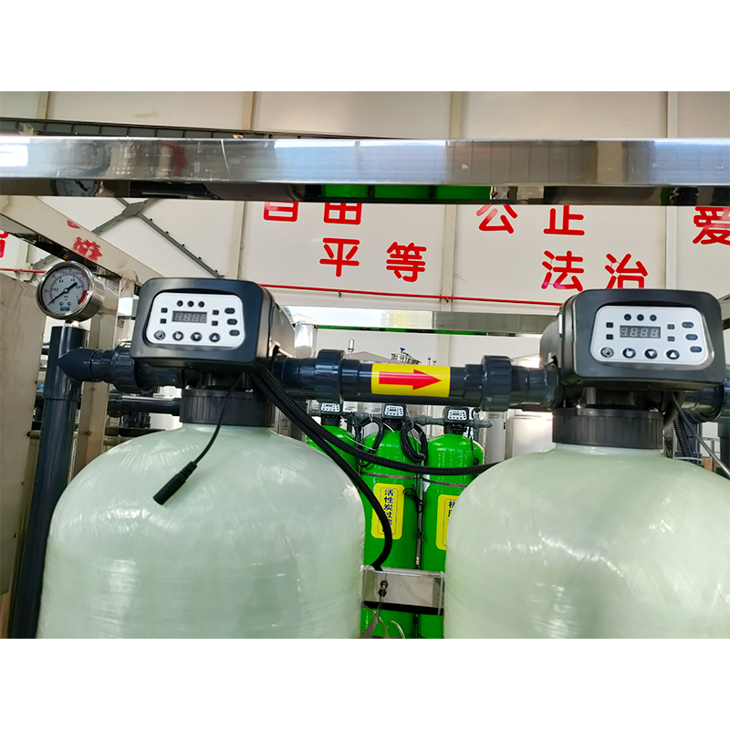 1500*600*1700mm Industrial RO Water Purification Plant With Stainless Steel FRP Vessel