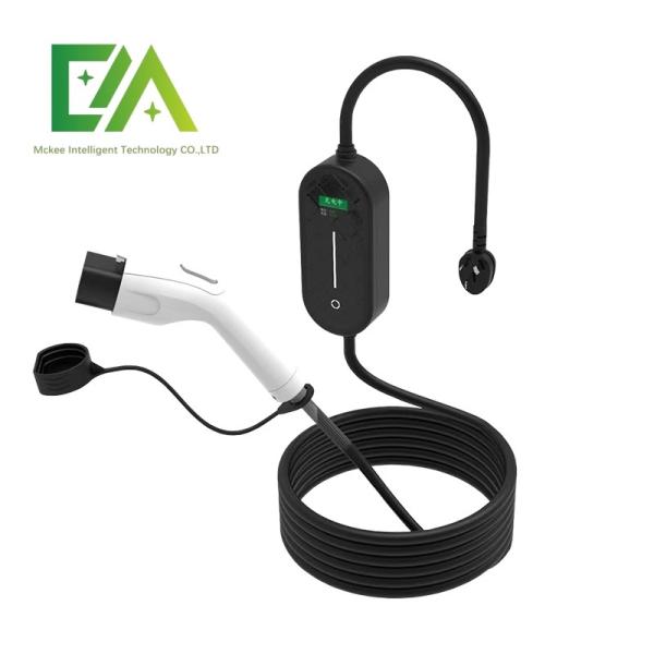 Home Ev Car Accessories Mobile Type 2 Electric Car Ev Charger 32A 7Kw Level 2