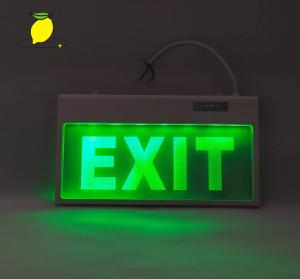 Quality Reliable Recessed Emergency Exit Light , Ceiling Mounted Exit Sign wholesale