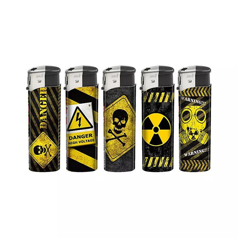 Best Selling Plastic Disposable Lighter Electric Customized Piezo Gas Lighter Encendedores