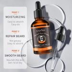 30ml Mens Skincare Products Beard Oil Moisturizing Soften Growth Beard Care