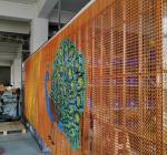 2mm Mesh CE Metal Chain Link Curtains For Door