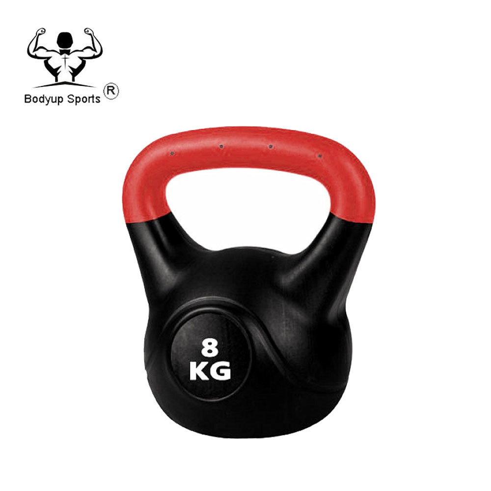 Adjustable Fitness Equipment Kettlebells Plastic Cement Sand Kettlebell