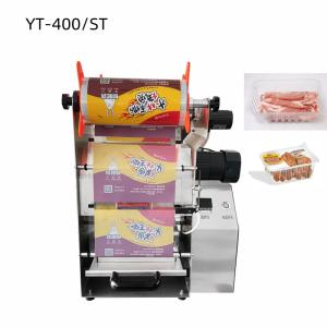 Quality 800W Semi Auto Manual Food Tray Sealer Plastic Tray Sealer Nitrogen Filling wholesale