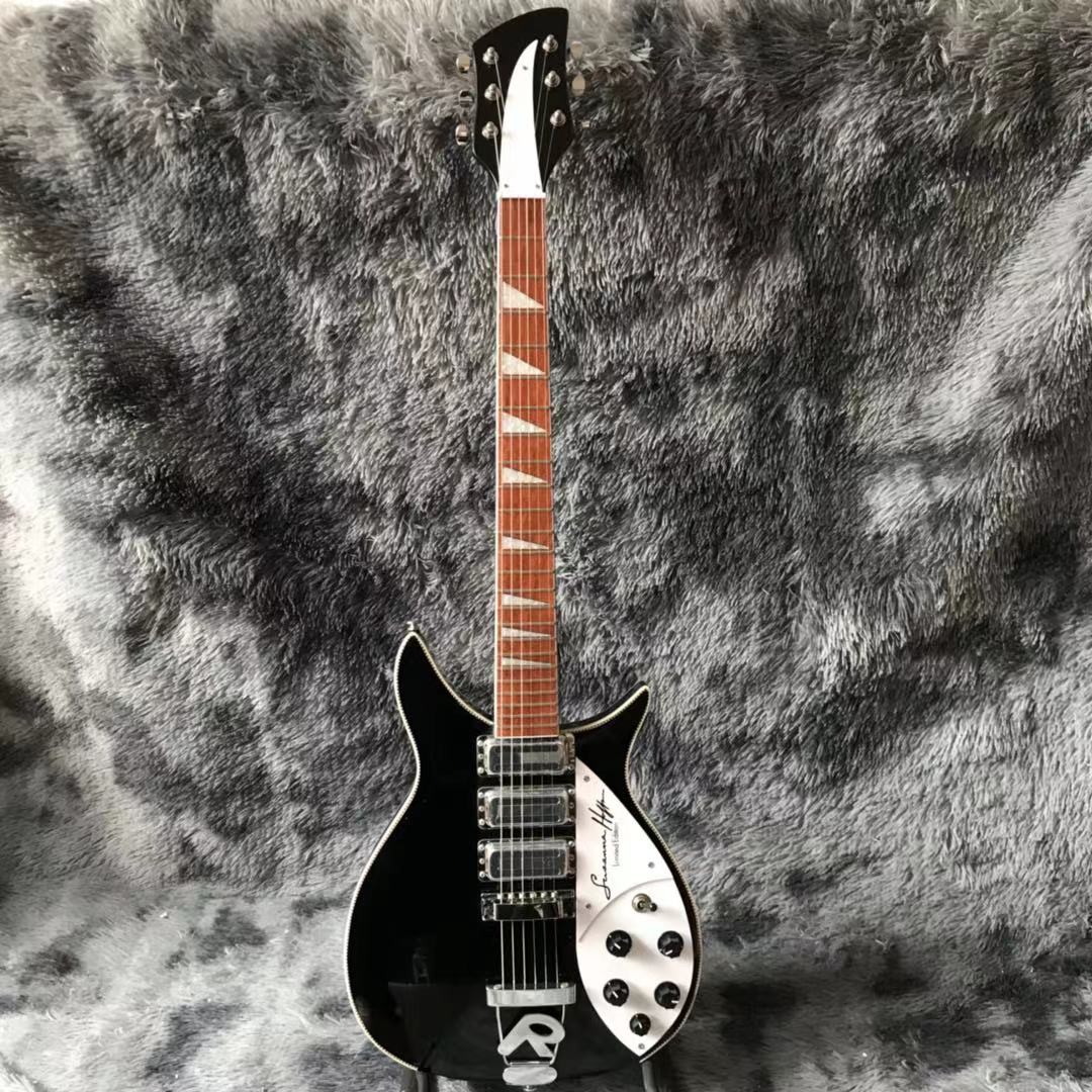 Custom 2021 Rickenbacker Style 350 Limited Edition Electric Guitar Herringbone Binding