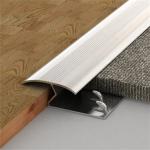 Silver Aluminium Z Section Aluminum Carpet Trim 15mm Carpet Trim Edge