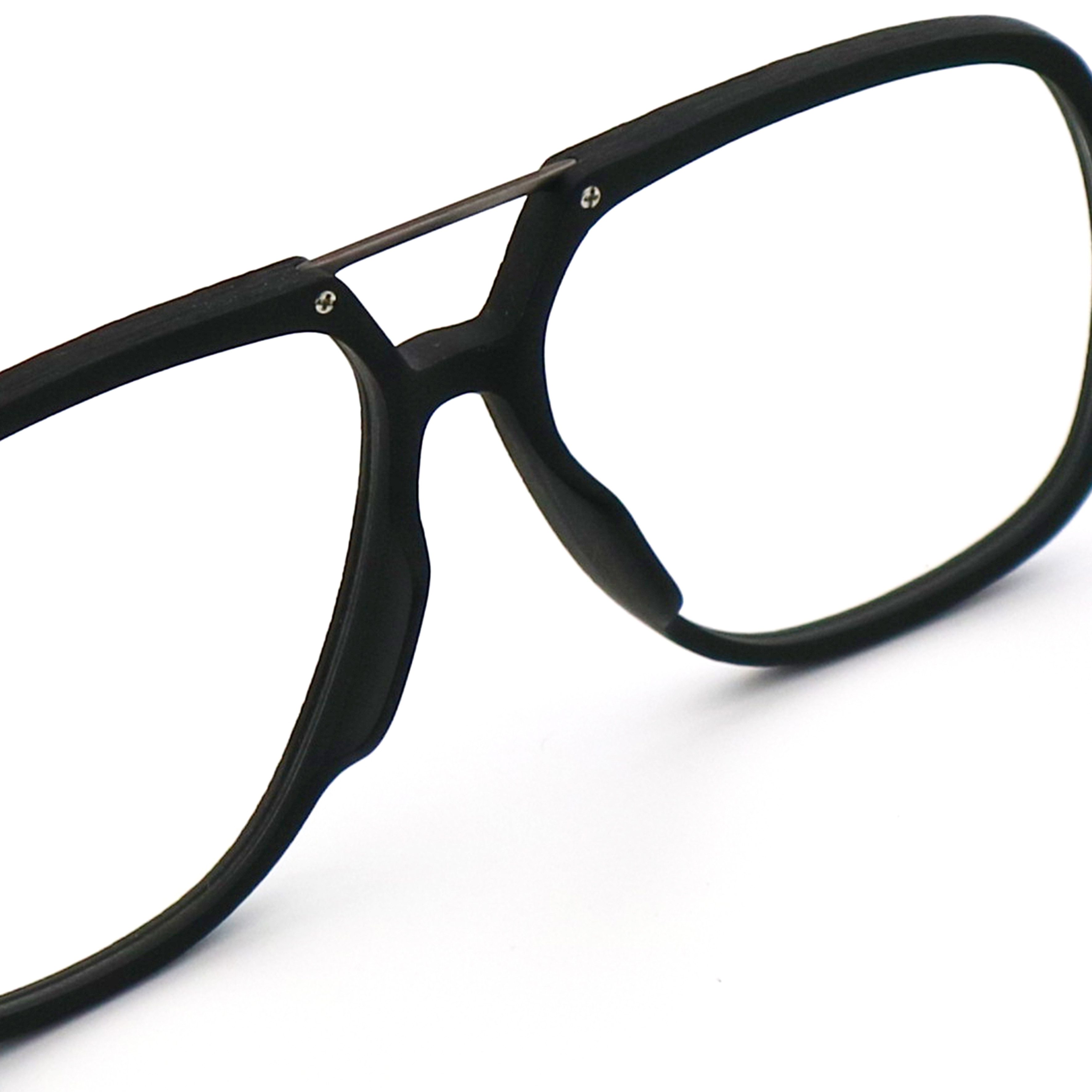 Handmade Retro Imitation Wood Acetate Optical Glasses Frame For Men And Women
