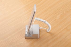 Quality COMER Wholesale acrylic mobile phone security display stand with alarm and charging cable wholesale