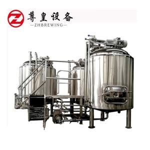 Quality Home PLC Control 1000 Liter Micro Beer Brewing Equipment wholesale