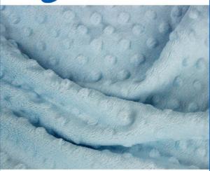 Quality Professional Sky - Blue Soft Fabric With Raised Dots Oem Service wholesale
