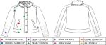 Levis Ladies' Charcoal Pleather Jacket With Detachable Sherpa Collar LEDO1741