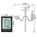 Multifunctional Wireless Weather Station With Wind Direction And Speed