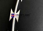 Stainless Steel Concertina Coil Fencing Security Barbed Wire 54-56loops