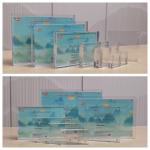 Double Sided Clear Picture 4X6 5X7 Magnetic Acrylic Photo Frame