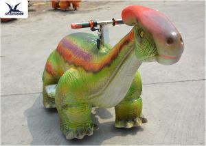 Quality Kiddie Rides Simulation Motorized Cartoon Dinosaur Scooters in the Playground wholesale