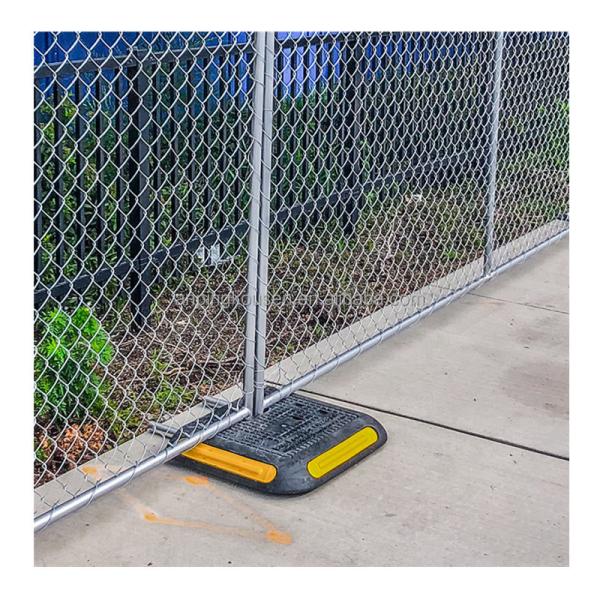 Easily Assembled Sport Fence Metal Steel Silver Security Fence Panels in