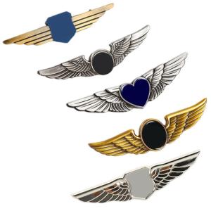Quality Custom Metal Pin Badges 2D / 3D Personalised Metal Logo Badge wholesale